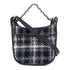 CHANEL CC SHW Shoulder Bag Tweed Blue
