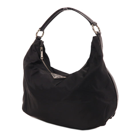 PRADA SHW Shoulder Bag Nylon Black