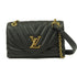 LOUIS VUITTON LV GHW New Wave Chain Bag MM Shoulder Bag M58552 Calfskin Black