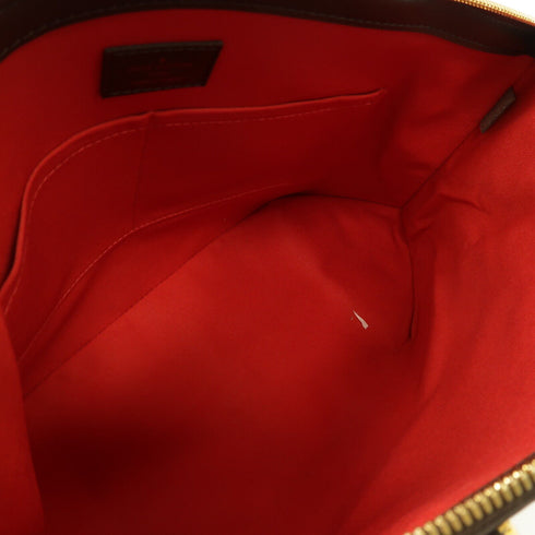 LOUIS VUITTON LV GHW Verona MM Shoulder Bag N41118 Damier Ebene Brown