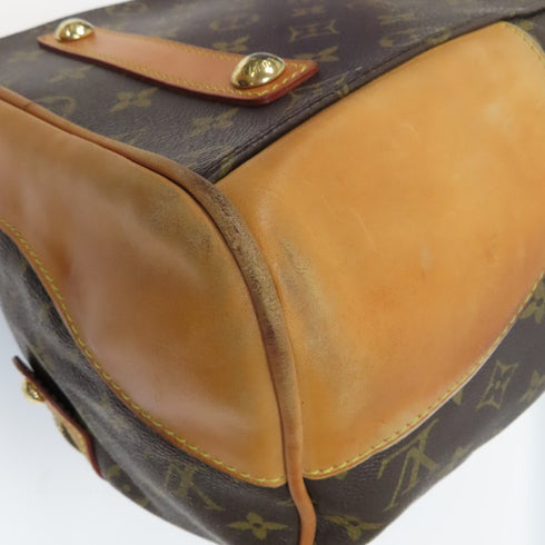 LOUIS VUITTON LV GHW Stephen Hand Bag M40118 Monogram Brown