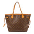 LOUIS VUITTON LV GHW Neverfull MM Shoulder Tote Bag M40156 Monogram Brown v3