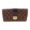 LOUIS VUITTON LV GHW Sistina Wallet Long Wallet N61747 Damier Ebene Brown