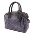 COACH SHW 2 Way Shoulder Bag Coated Canvas Navy