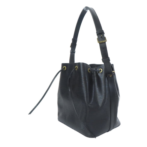 LOUIS VUITTON LV GHW Noe Shoulder Bag M59012 Epi Black