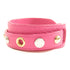 LOUIS VUITTON LV Bracelet Spike It Bracelet M6691 Leather Pink