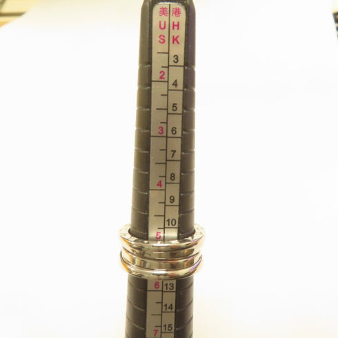 BVLGARI B-zero 1 Ring 18KWG White Gold US#5.75/BVLGARI#51