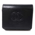 CHANEL CC GHW Wallet Leather Black