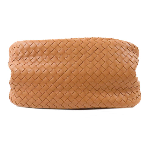 BOTTEGA VENETA BV Hand Bag Calfskin Leather Pink Brown