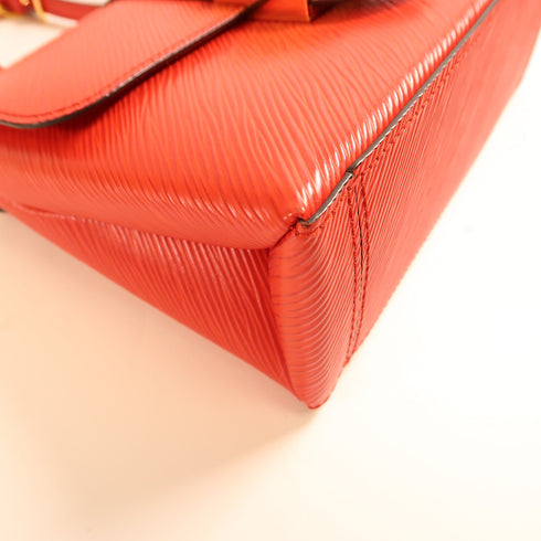 LOUIS VUITTON LV GHW Locky BB Shoulder Bag M53239 Epi Red