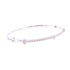 Jewelry SHW 0.707ct Diamond Bangle Bracelet 18K White Gold