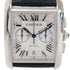 CARTIER Tank MC Chronograph Automatic Watch W5330007 Steel White