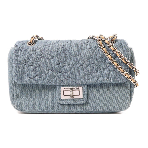 KARL LAGERFELD SHW Karl Lagerfeld Shoulder Bag Denim Blue