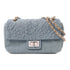 KARL LAGERFELD SHW Karl Lagerfeld Shoulder Bag Denim Blue