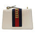 GUCCI GG GHW Sylvie Shoulder Bag 421882 Calfskin Leather White