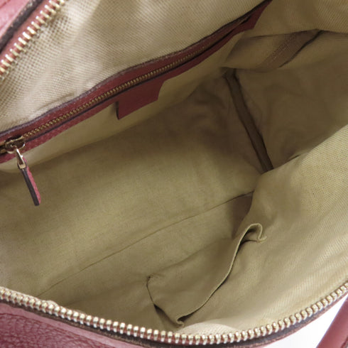 GUCCI GG GHW 2 Way Shoulder Bag Handbag 247205 Calfskin Leather Pink