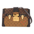 LOUIS VUITTON LV GHW Trunk Clutch Shoulder Bag M43596 Monogram Reverse Brown