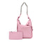 BALENCIAGA SHW 2 Way Shoulder Bag Calfskin Leather Pink