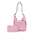 BALENCIAGA SHW 2 Way Shoulder Bag Calfskin Leather Pink