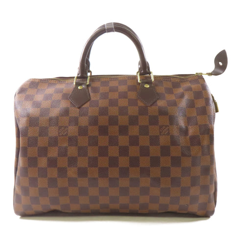 LOUIS VUITTON LV GHW Speedy 35 Handbag N41523 Damier Brown