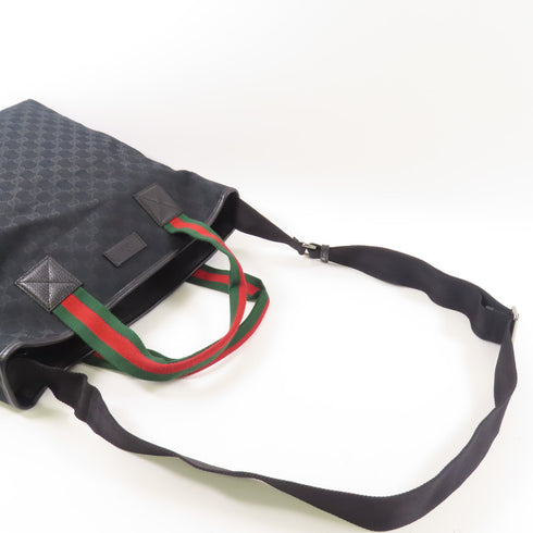 GUCCI GG SHW 2 Way Shoulder Bag 256099 Canvas