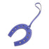 HERMES Paddock Horse Shoe Charm Veau Swift Leather Blue