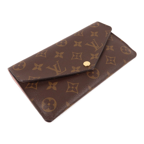 LOUIS VUITTON LV GHW Portefeuille Jeanne Long Wallet M62203 Monogram Brown