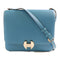 HERMES PHW 2002 Shoulder Bag Evercolor Leather Bleu Du Nord Blue