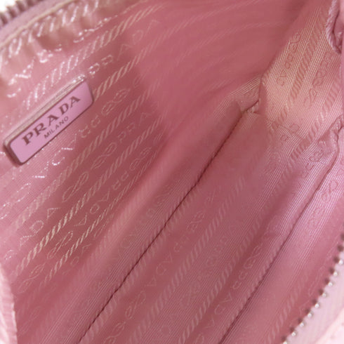 PRADA SHW Handbag Shoulder Bag Nylon 1BH204 Pink
