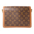 LOUIS VUITTON LV GHW Dauphine MM 2 Way Shoulder Bag M44391 Monogram Reverse v1