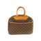 LOUIS VUITTON LV GHW Deauville GM Handbag M47270 Monogram Brown v3