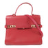 Delvaux GHW 2 Way Shoulder Bag Calfskin Leather