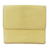 LOUIS VUITTON LV W Hook Wallet M6348A Epi Yellow