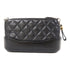 CHANEL Quilted CC GHW Gabrielle WOC Shoulder Bag A94505 Calfskin Leather Black
