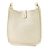 HERMES GHW Evelyne TPM Shoulder Bag Clemence New White
