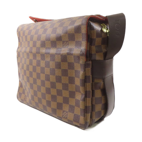 LOUIS VUITTON LV GHW Naviglio Shoulder Bag N45255 Damier Brown