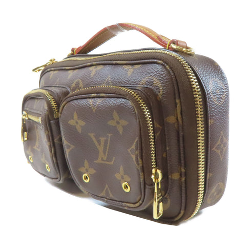 LOUIS VUITTON LV GHW Utility 2 Way Shoulder Bag Handbag M80446 Monogram Brown v8