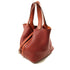 HERMES PHW Picotin MM Tote Bag Taurillon Clemence Leather Stamp R Rouge/Red