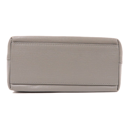 BALENCIAGA SHW 2 Way Bag 597858.1160 Calfskin Leather Grey