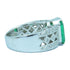 Fine Jewelry 3.14ct Emerald 0.32ct Diamond Ring US#6.25 18K PT900 ...
