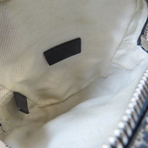 GUCCI GG SHW Shoulder Bag 2 Way Bag 671682 Coated Canvas Navy/Beige