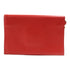 MOSCHINO GHW Pouch Calfskin Leather Red