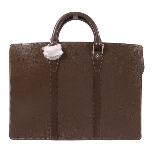 LOUIS VUITTON LV SHW Brief Case Bag M30058 Taiga Brown