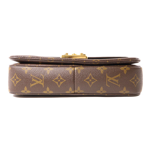 LOUIS VUITTON LV GHW Marceau Chain Shoulder Bag M46126 Monogram Brown