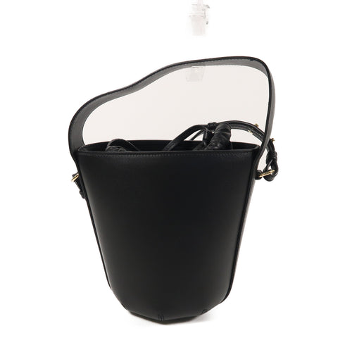 Chloe SHW Sense Shoulder Bag Calfskin Leather Black