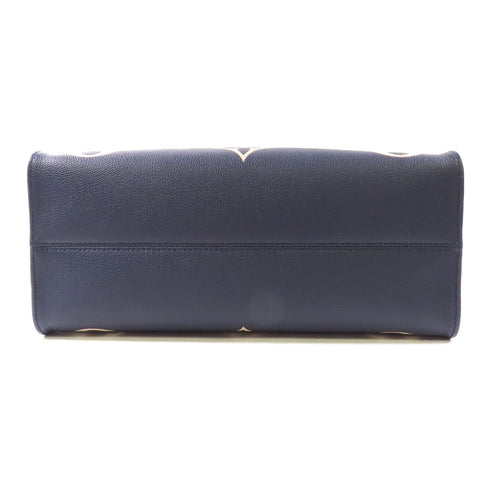 LOUIS VUITTON LV GHW OnTheGO 2 Way Bag M45495 Monogram Empreinte Navy
