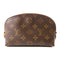 LOUIS VUITTON LV GHW Cosmetic Pouch Clutch M47515 Monogram Brown