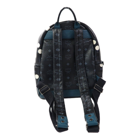 MCM SHW Backpack Rucksack Leather Black