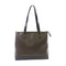 CELINE GHW Macadam Tote Bag Shoulder Bag Coated Canvas Brown