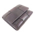 BOTTEGA VENETA BV GHW Fold Wallet Lambskin Leather Black Brown